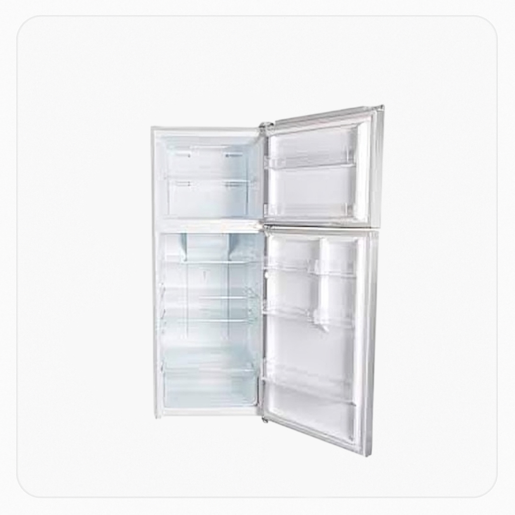 ثلاجة بيسك بابين 11.7قدم – إنفرتر – سعة 333 لتر - أبيض