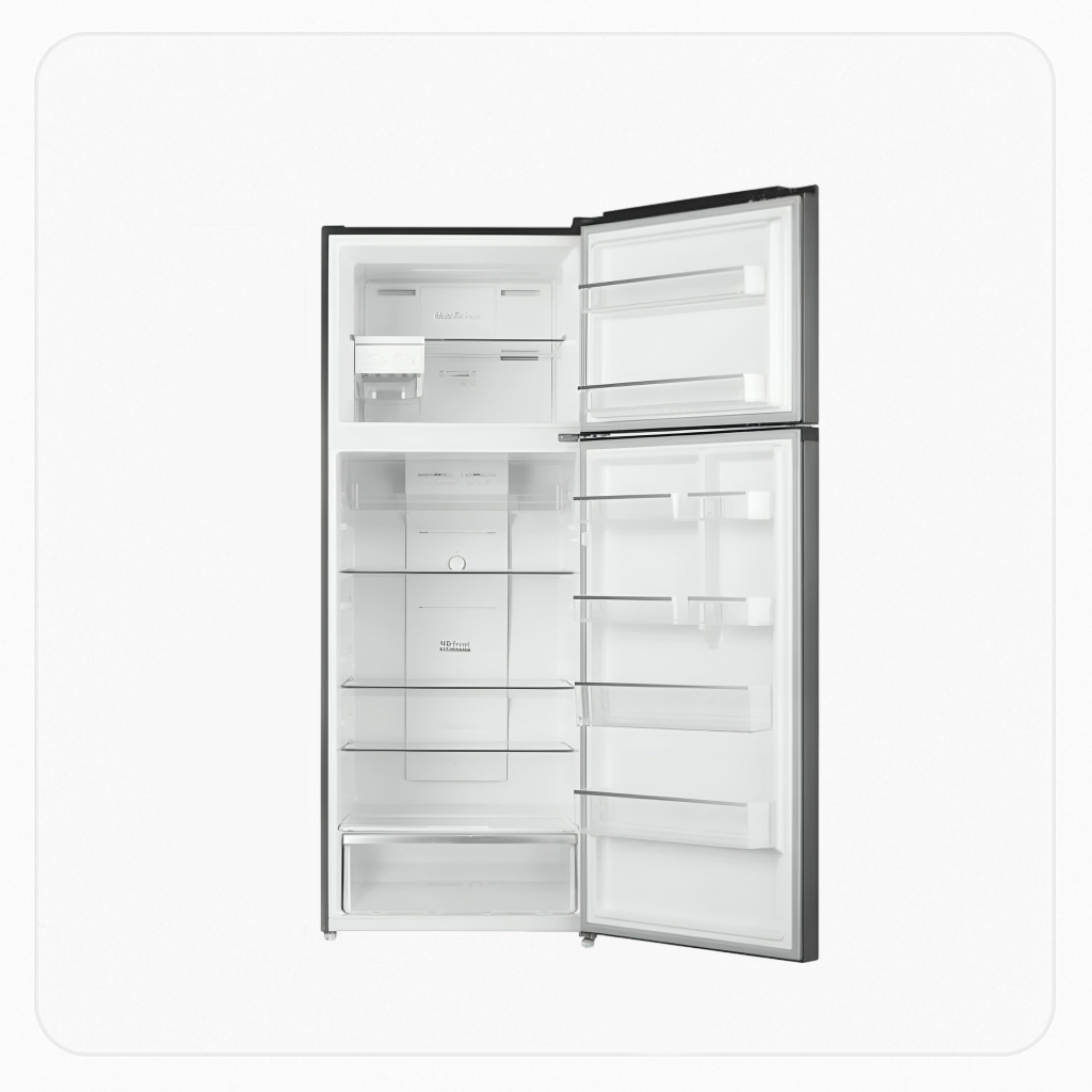 ثلاجة دانسات 18.13 قدم 513 لتر بابين تبريد بالبخار انفرتر ستيل