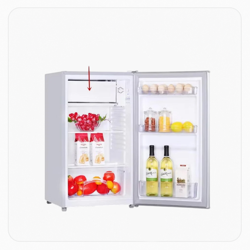 ثلاجة دانسات 2.9-قدم - باب-واحد - أبيض