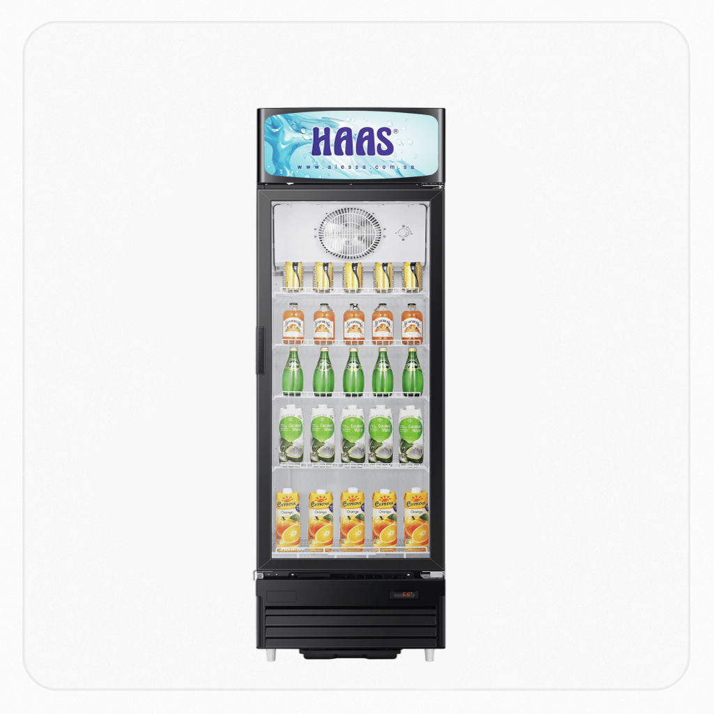 ثلاجة عرض هاس باب واحد 13.6قدم - نوفروست