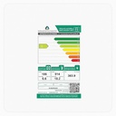 ثلاجة هيتاشي بابين مع فريزر علوي 24.8قدم – إنفرتر – سعة 700 لتر - أبيض