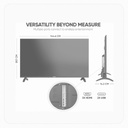 شاشة نيكاي سمارت 65 بوصة 4K LED – نظام Android – موديل UHD65SLED 