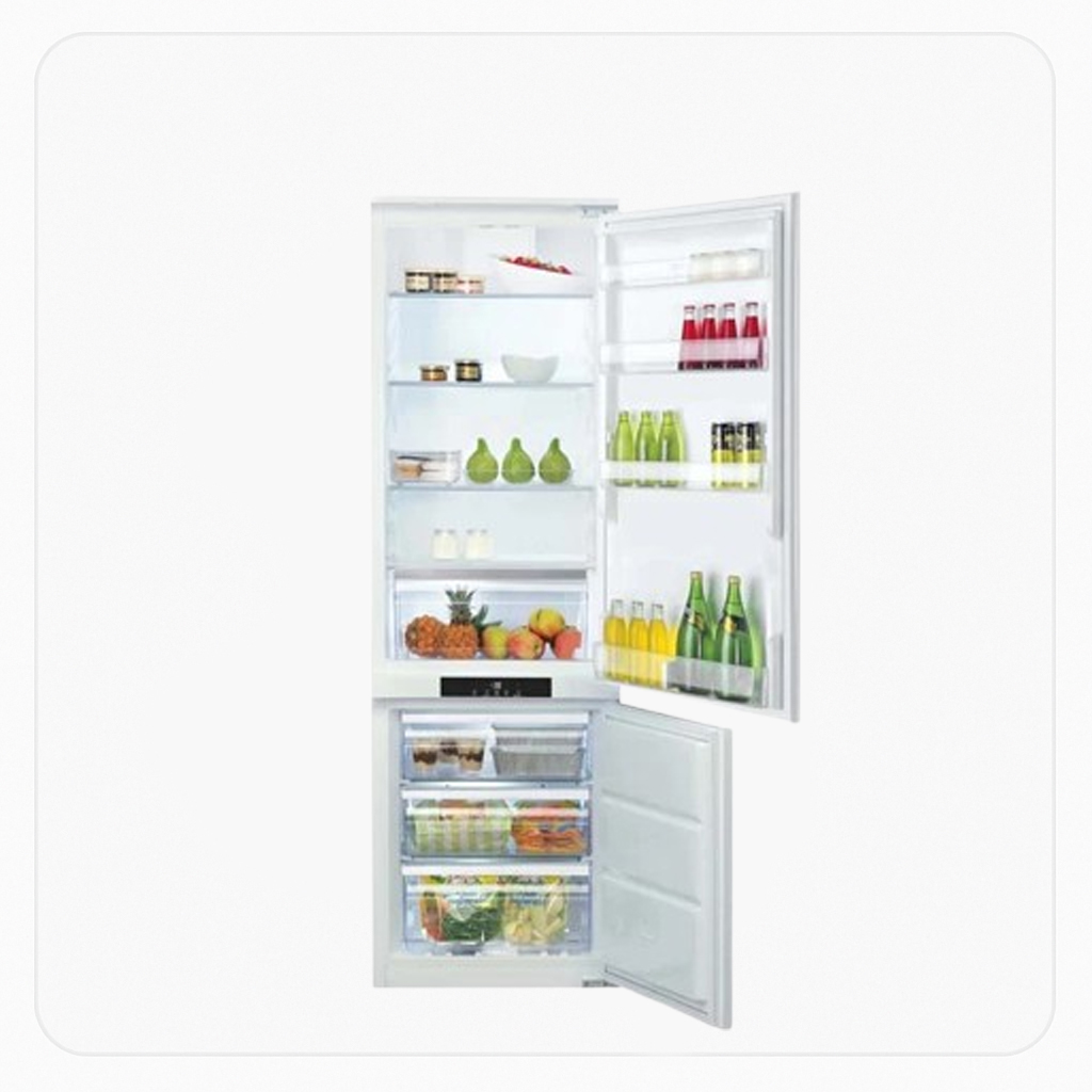 ثلاجة أريستون بلت إن نوفروست 9.1 قدم / أبيض – BCB7030F60HZ