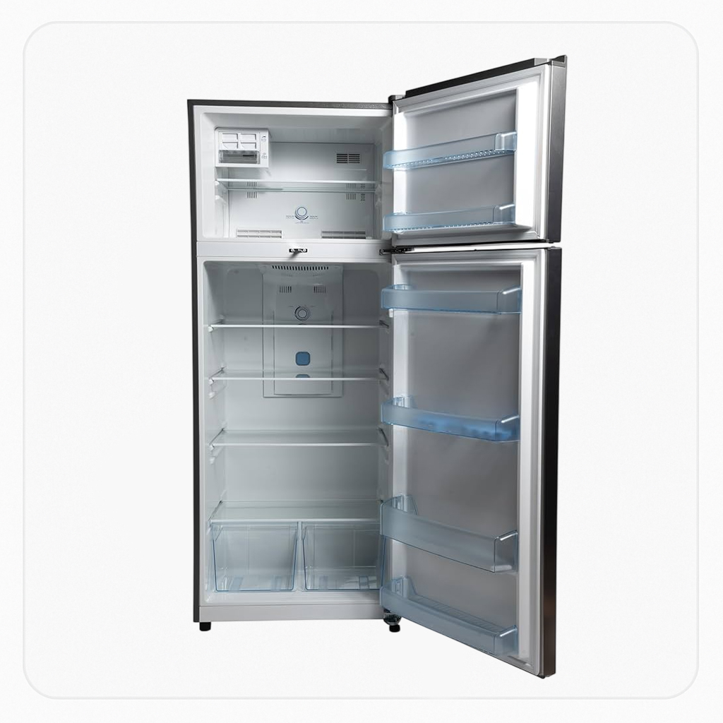 ثلاجة نيكاي بابين 16.45 قدم فضي NRF651F23SS 