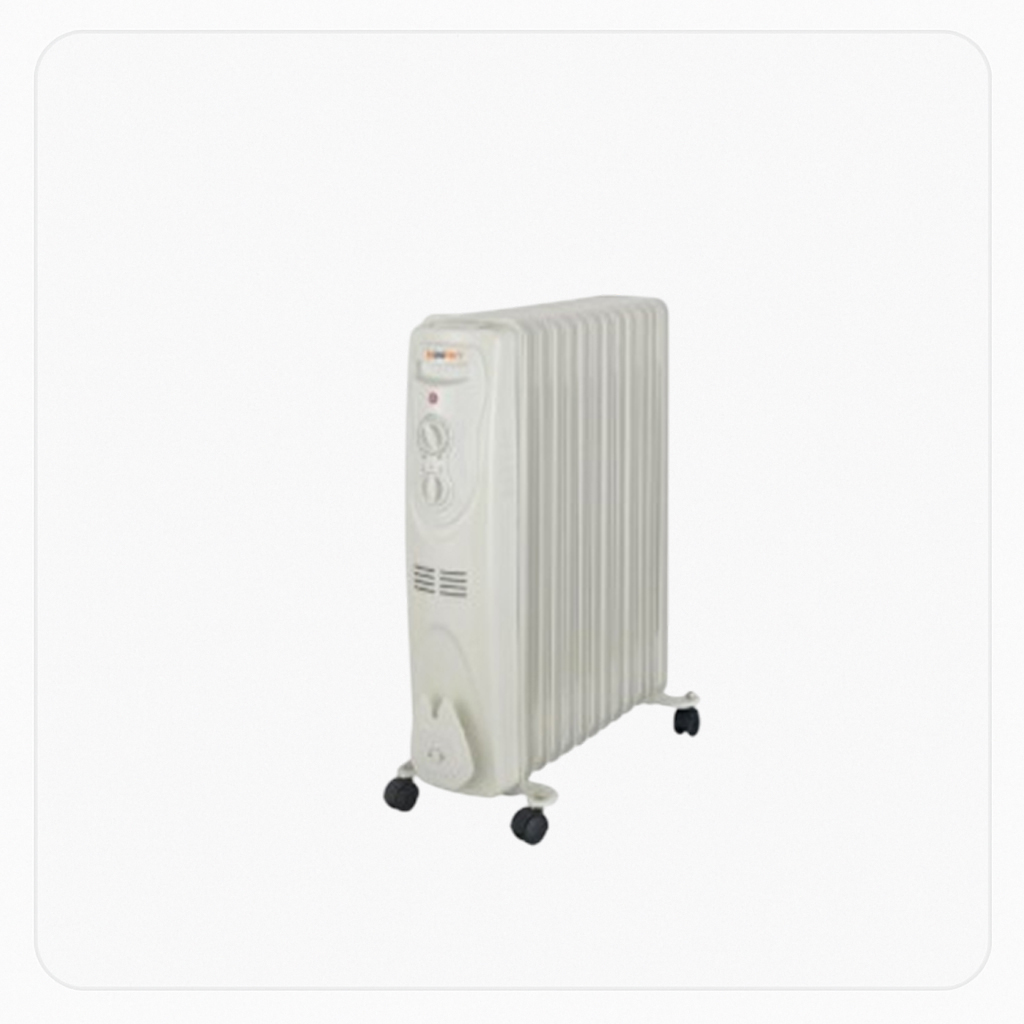 Oil Heater – Koolen 13 Fins 2500W - White