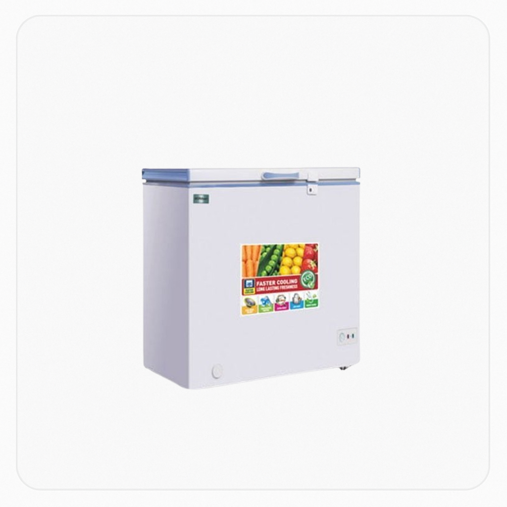 Durasat Chest Freezer – Capacity 6.8 Cu Ft / 192 Liters – Color White – Model DS200FW