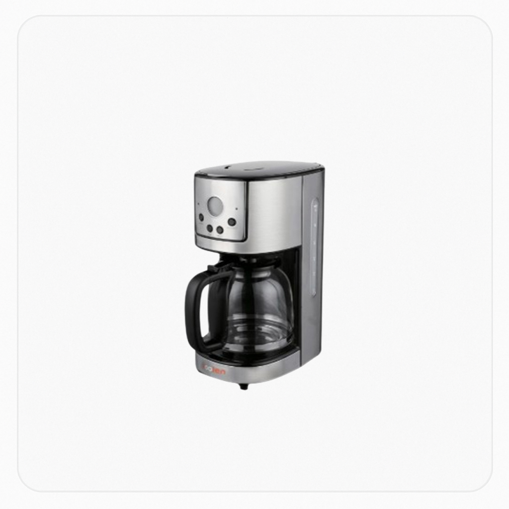 Koolen Digital Coffee Maker – 1.2L – 900W – Black