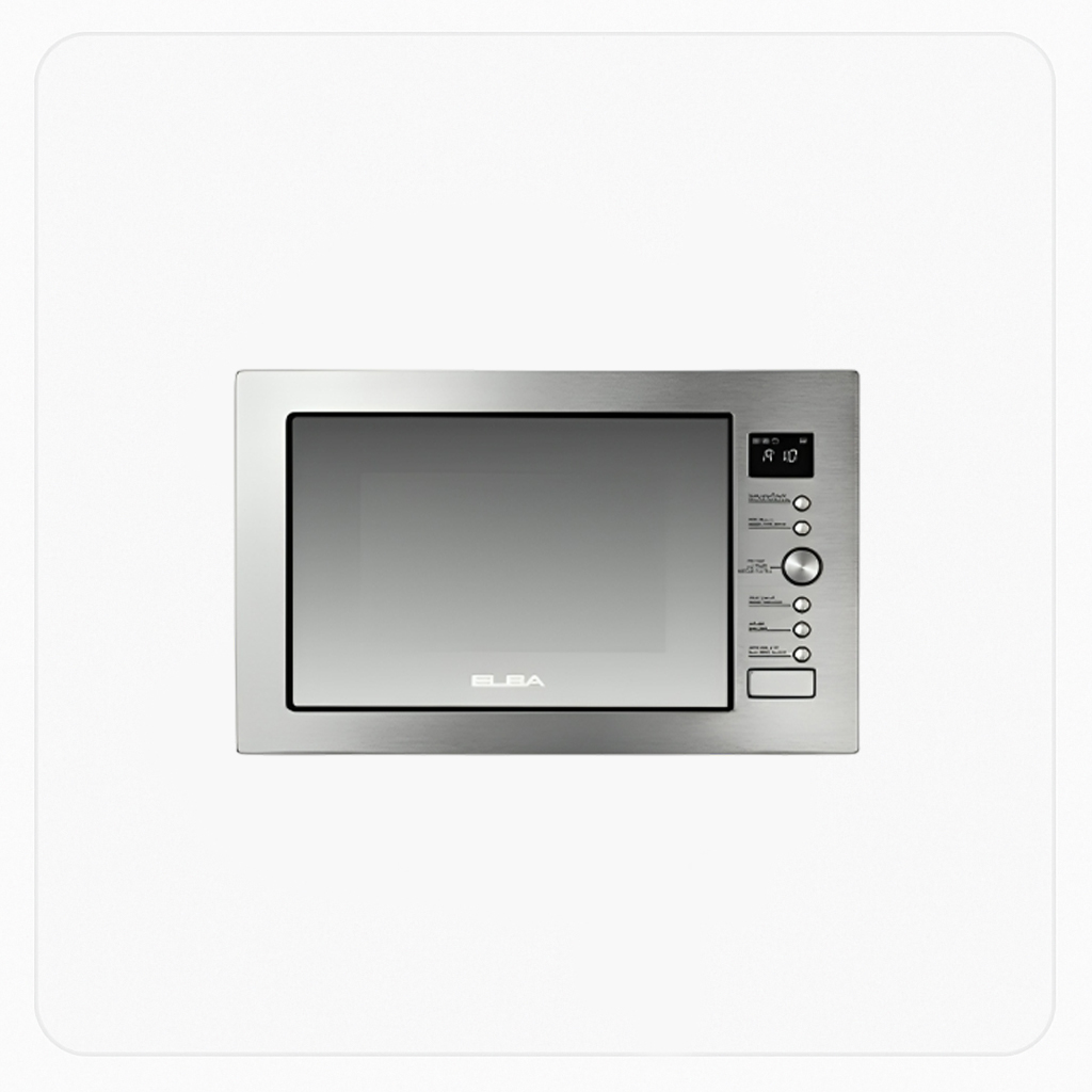 ELBA Built-in Microwave with Grill – 34L – Stainless Steel | Lux 34
