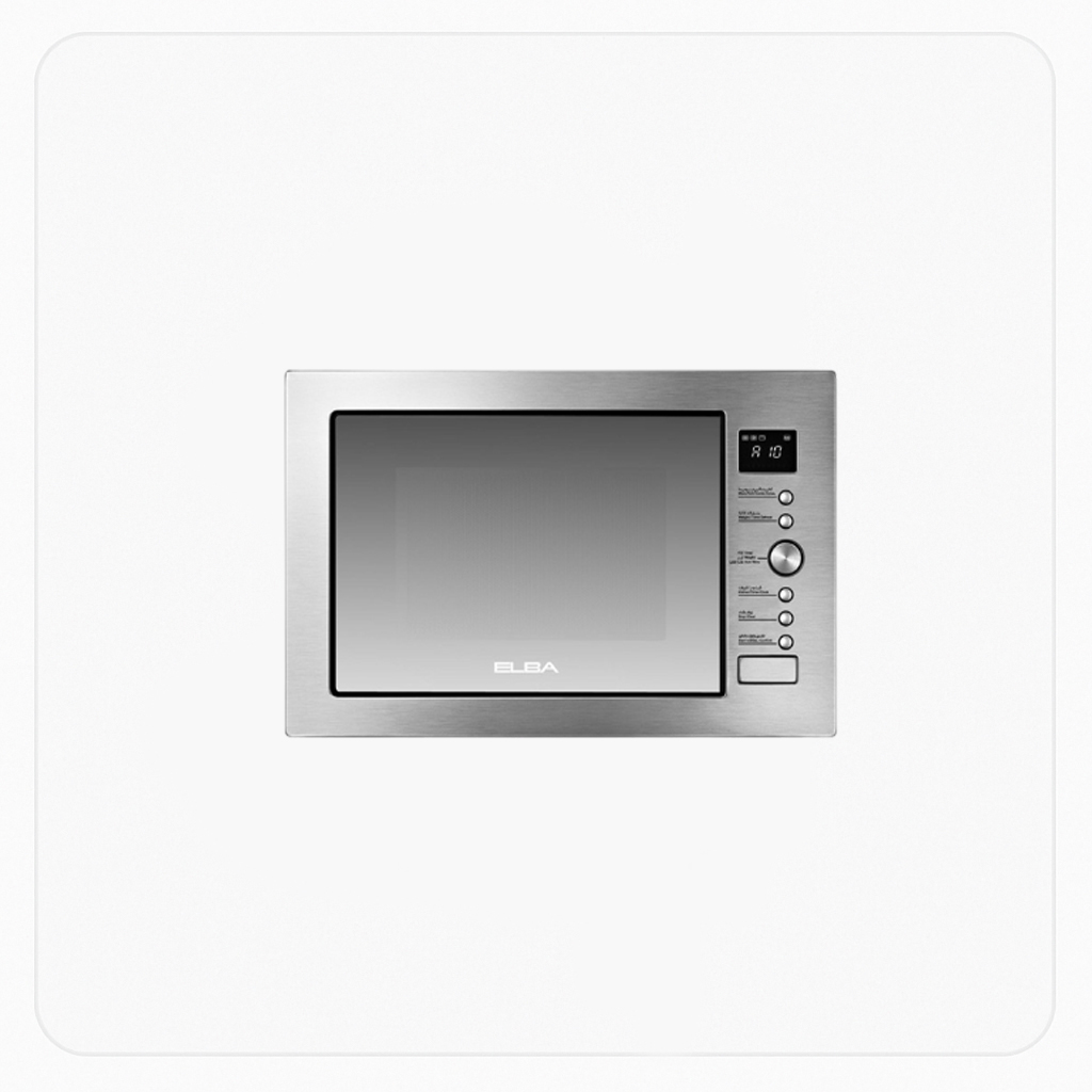 ELBA Built-in Microwave with Grill – 34L – Stainless Steel | Lux 34 Hi