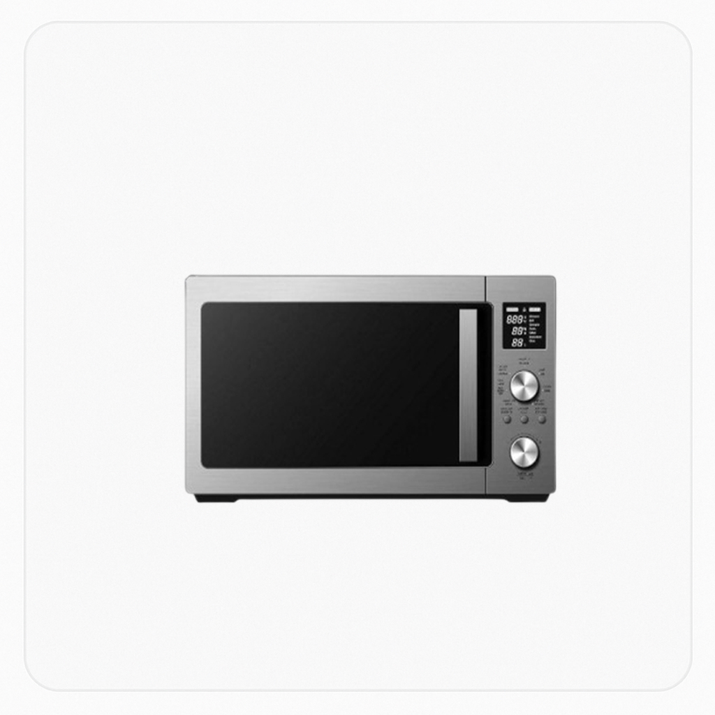 White Westinghouse Microwave 25L – Silver with Grill 