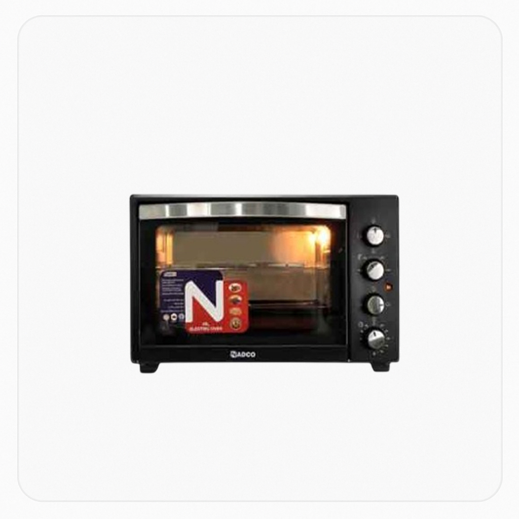 Nadco Electric Oven 35L - Timer - Grill - Compact Design - Easy Control Panel
