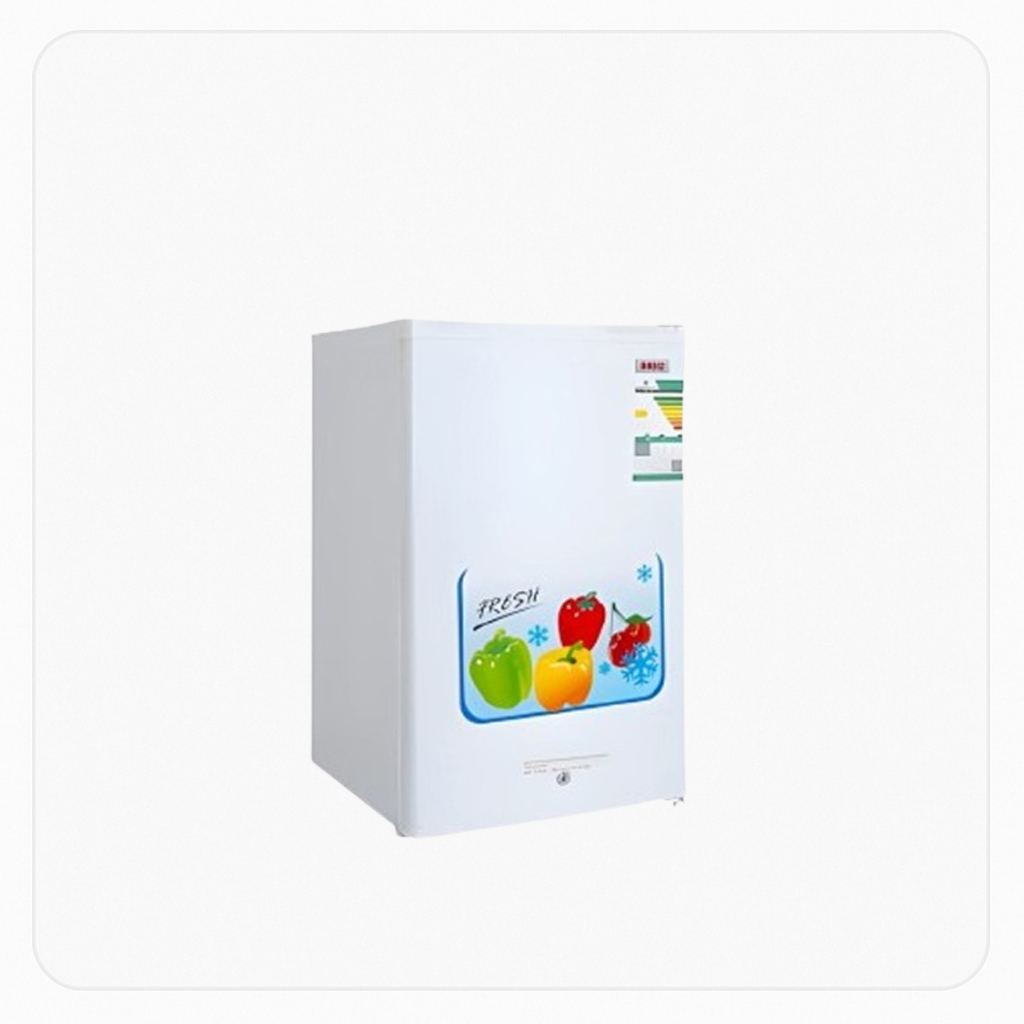 SINGLE-DOOR-COMPACT BASIC Fridge – 3 Cu.Ft, White