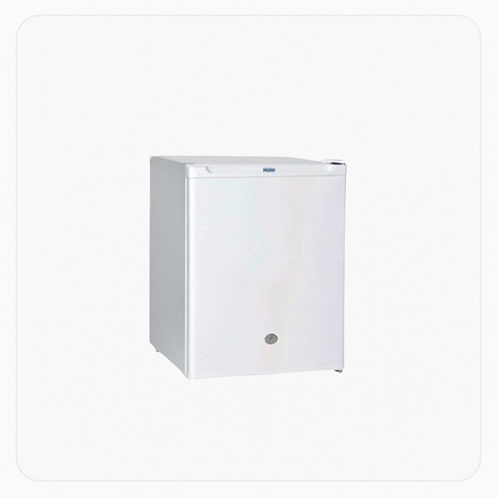 Haier Refrigerator – Single Door, 1.6 Cu.Ft, White