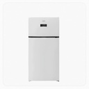 Beko Double Door Refrigerator 16.8 Cu Ft White RDNE17W