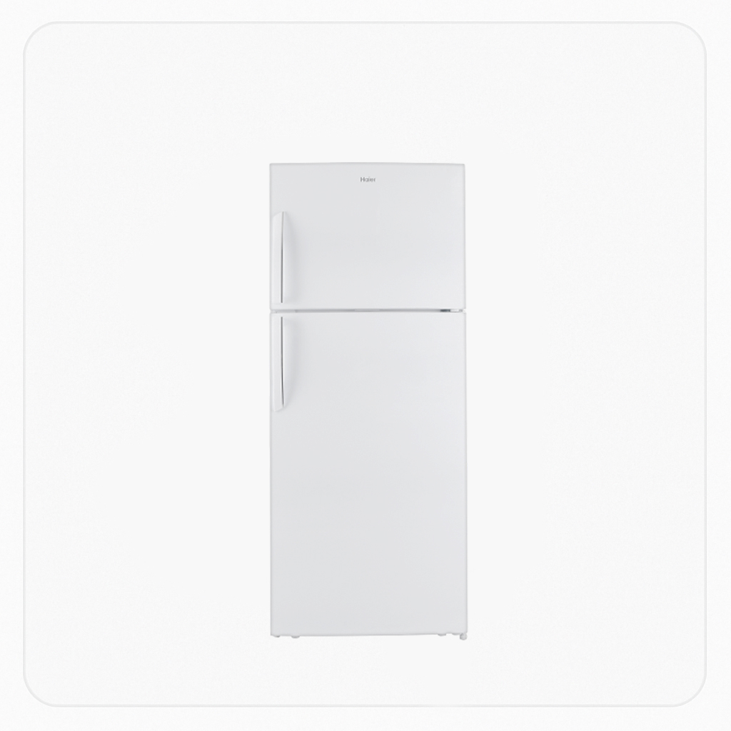 Haier Double Door Refrigerator 11.7 Cu Ft 333 Liters White HRF-380NW-2