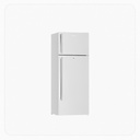 ثلاجة نيكاي بابين 10.6 قدم أبيض NRF450F23W 