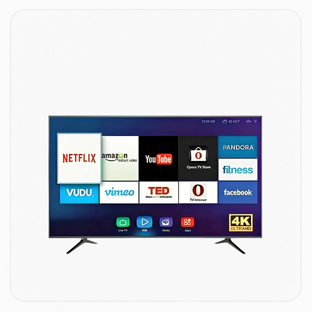 Dansat 65” Smart 4K LED TV Android System DTD6521BU4K