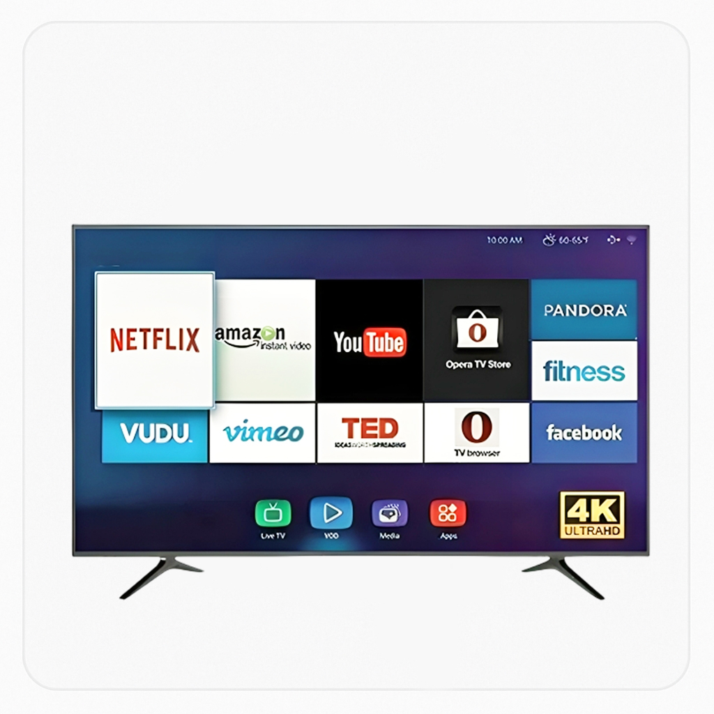 Dansat 75” Smart 4K LED TV Android System DTD75BU4KSMART