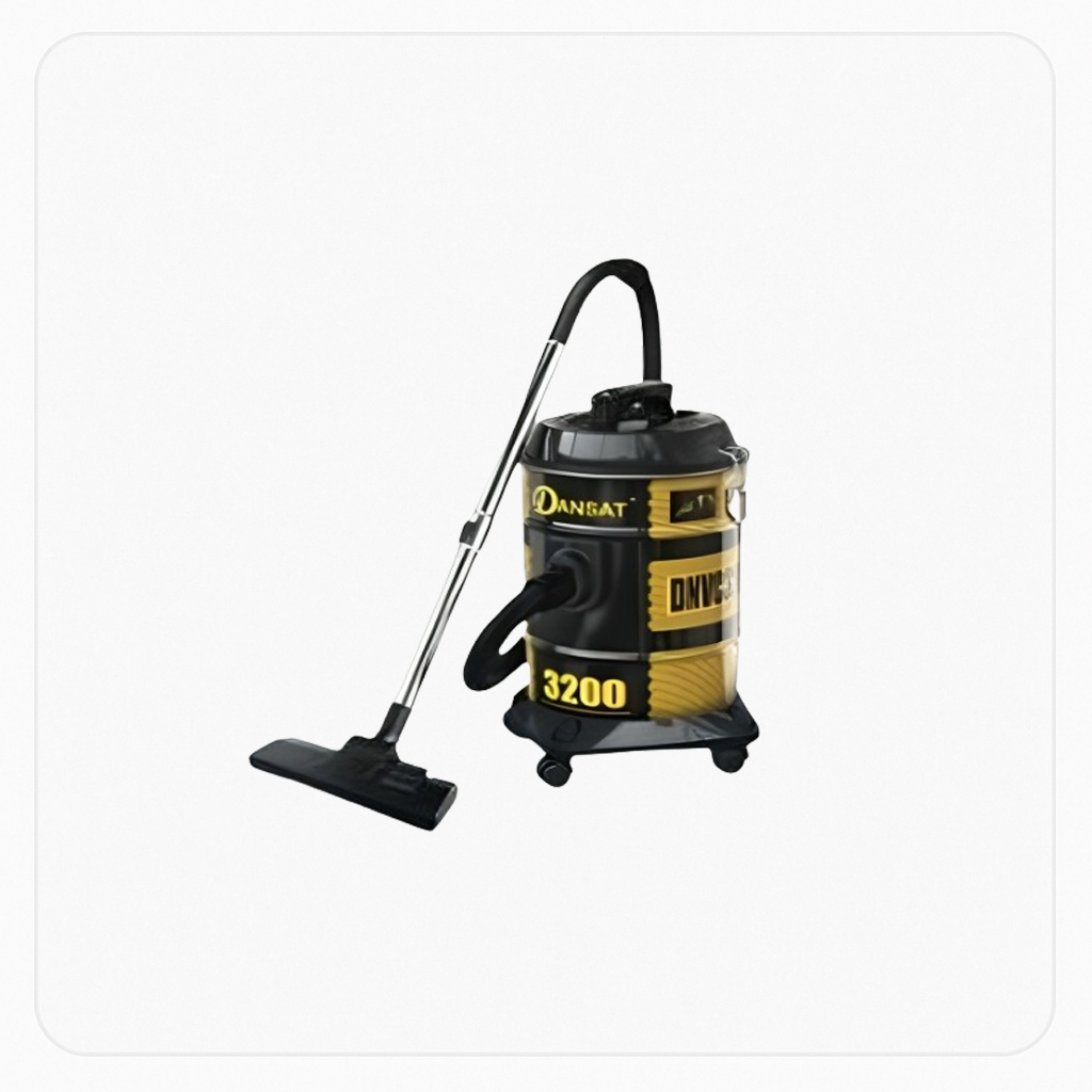 Dansat Barrel Vacuum Cleaner – 1400W – Black & Gold