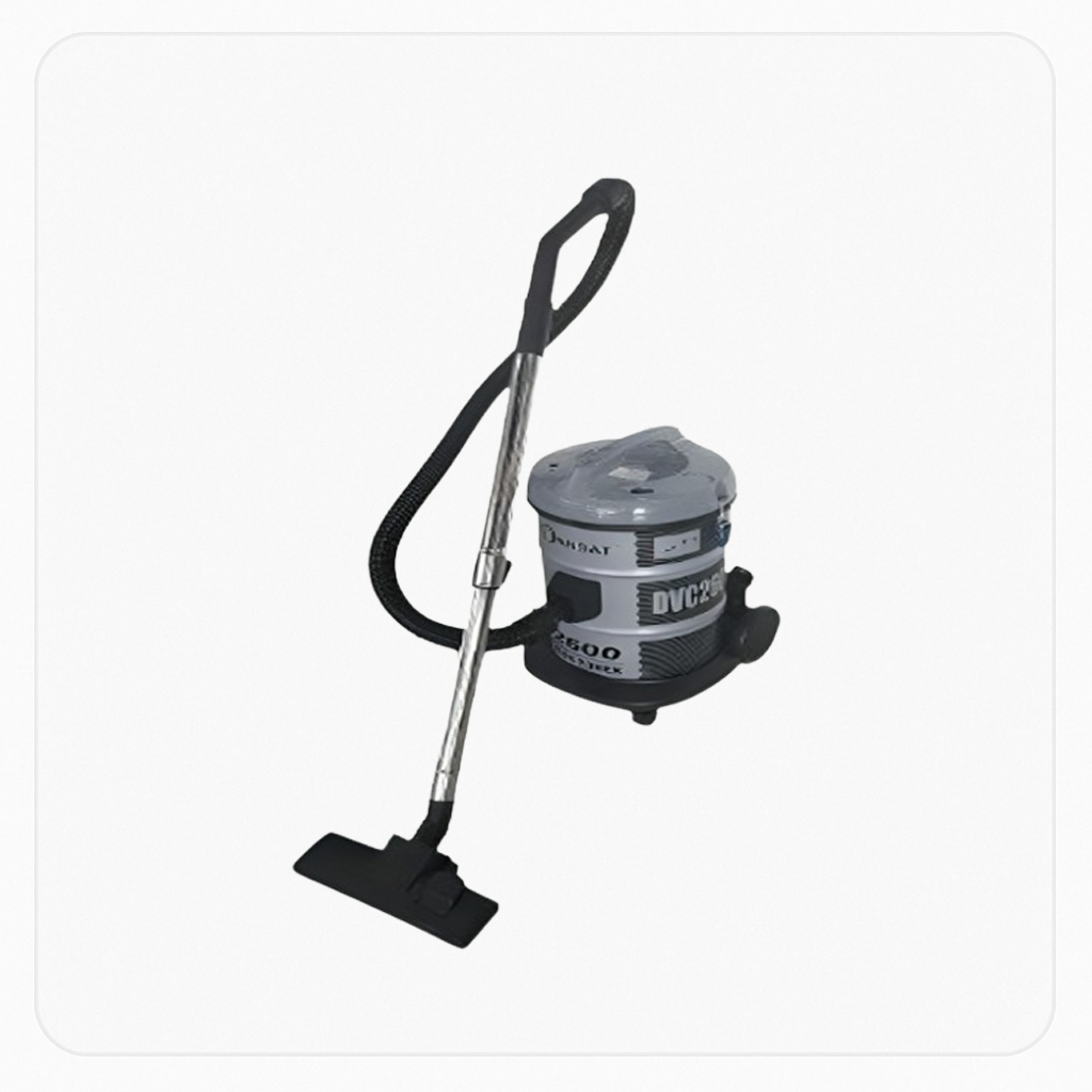 مكنسة دانسات برميل – 1400 واط – 21 لتر – احمر 