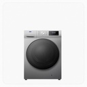 غسالة هاس تحميل أمامي أوتوماتيك غسيل 10 كجم وتنشيف 7 كجم لون فضي – HWF10W6DHSL 