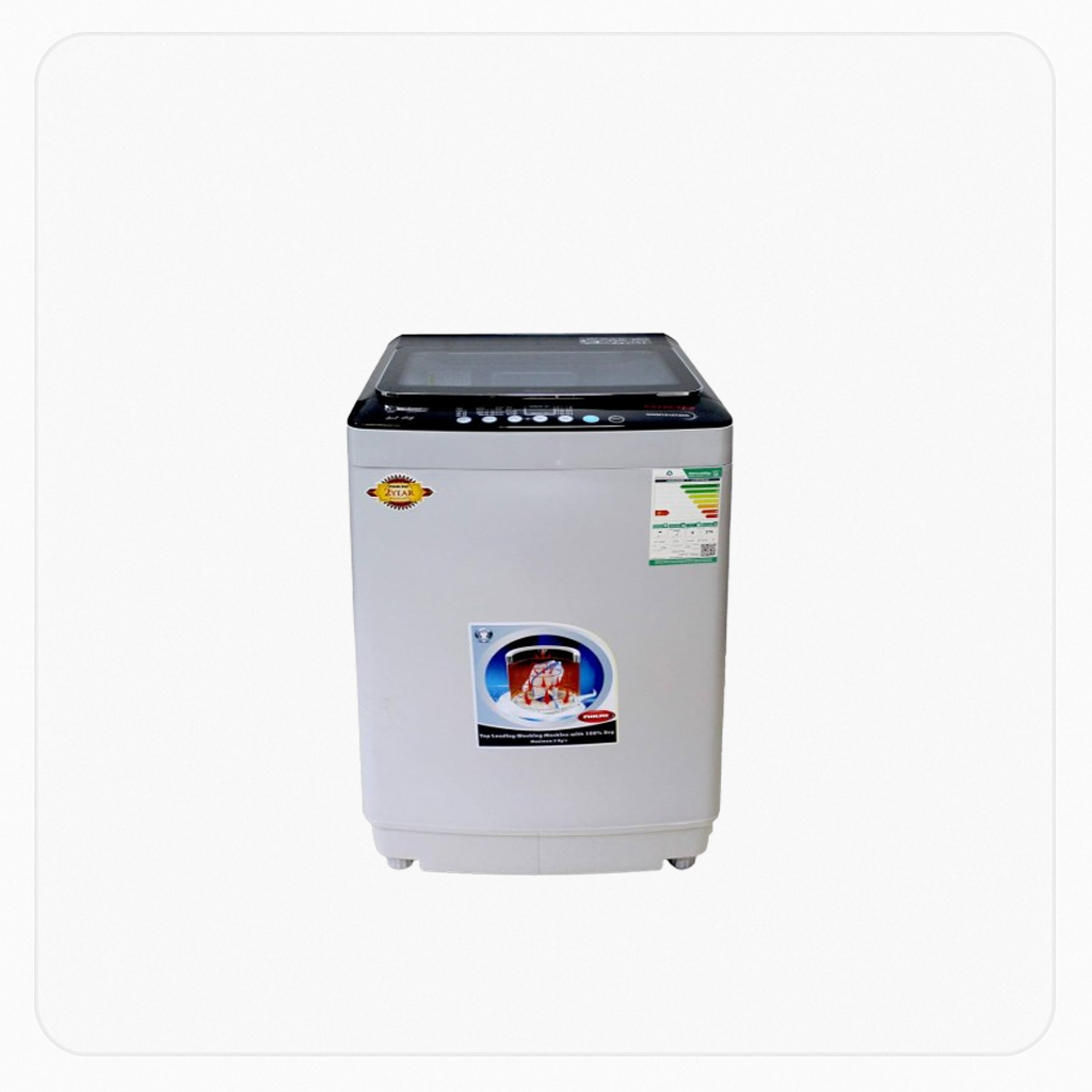 Nikai Top Load Automatic Washing Machine 9 Kg Capacity Silver Color – NWM1010T22D