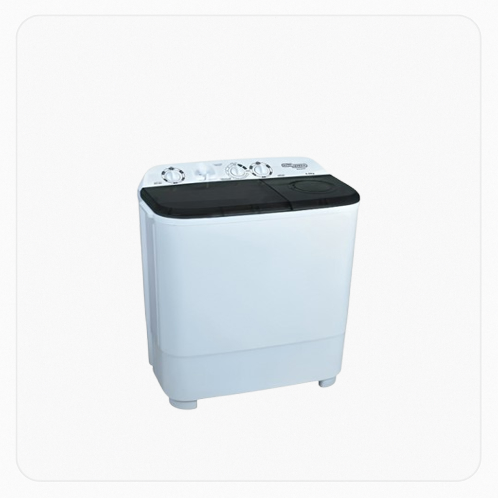 Super General Twin Tub Washing Machine – 8 Kg – White – Model KSGW85