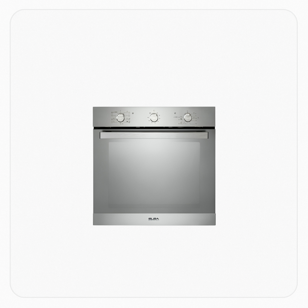 Elba Built-In Electric Oven 60cm 9 Functions 75L Stainless Steel – ASAL7XLX1