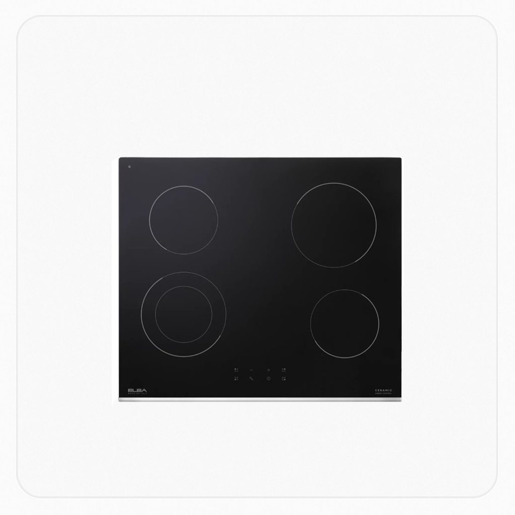 Elba Ceramic Hob – 4 Burners, 60 cm, Touch Control