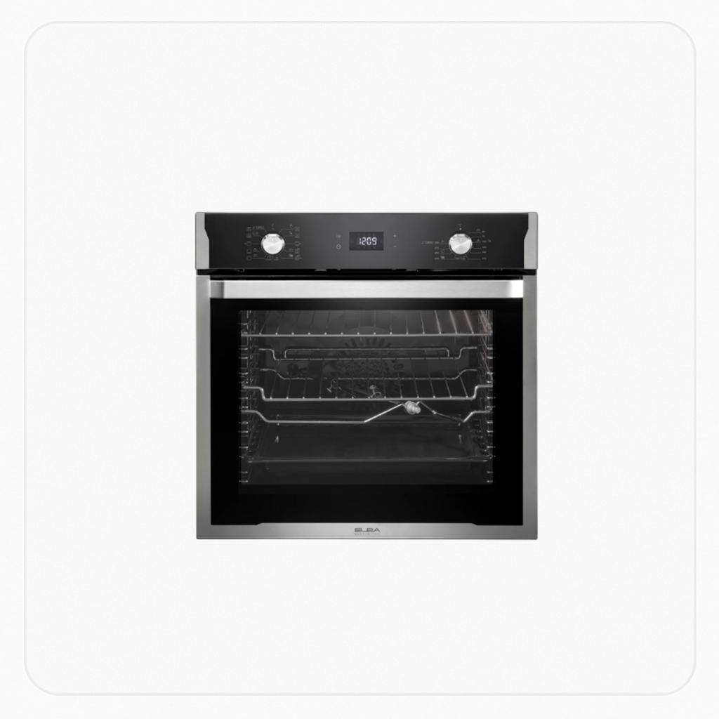 Elba Built-In Electric Oven 60cm 11 Functions 74L Stainless Steel – AS EL 11 XLB 300