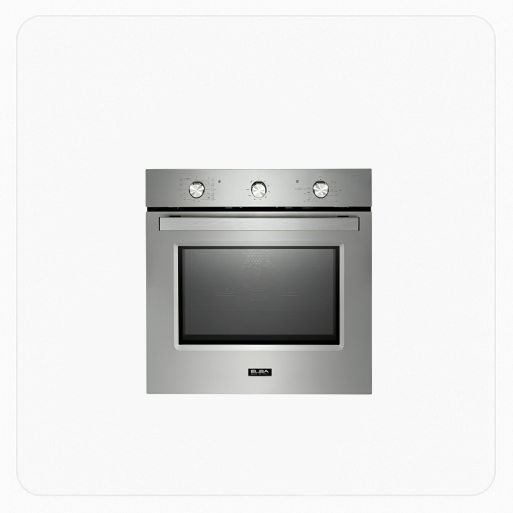 Elba 60cm Built-In Electric Oven – Italian Design – 11 Functions – 74L Capacity – Stainless Steel