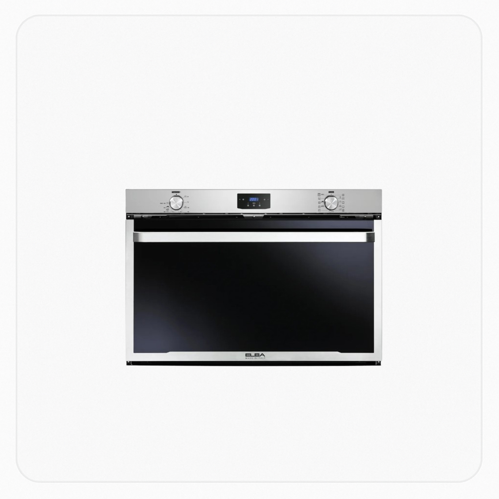Elba Built-In Electric Oven 90cm 11 Functions 141L Stainless Steel – ASELIOE91MF