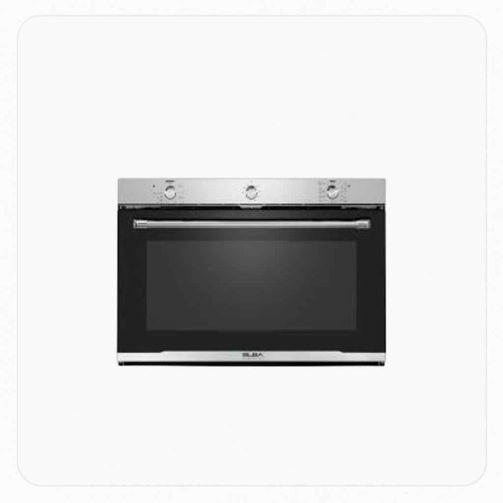 Elba Built-In Electric Oven 90cm 11 Functions 141L Stainless Steel – AS140-E95MF