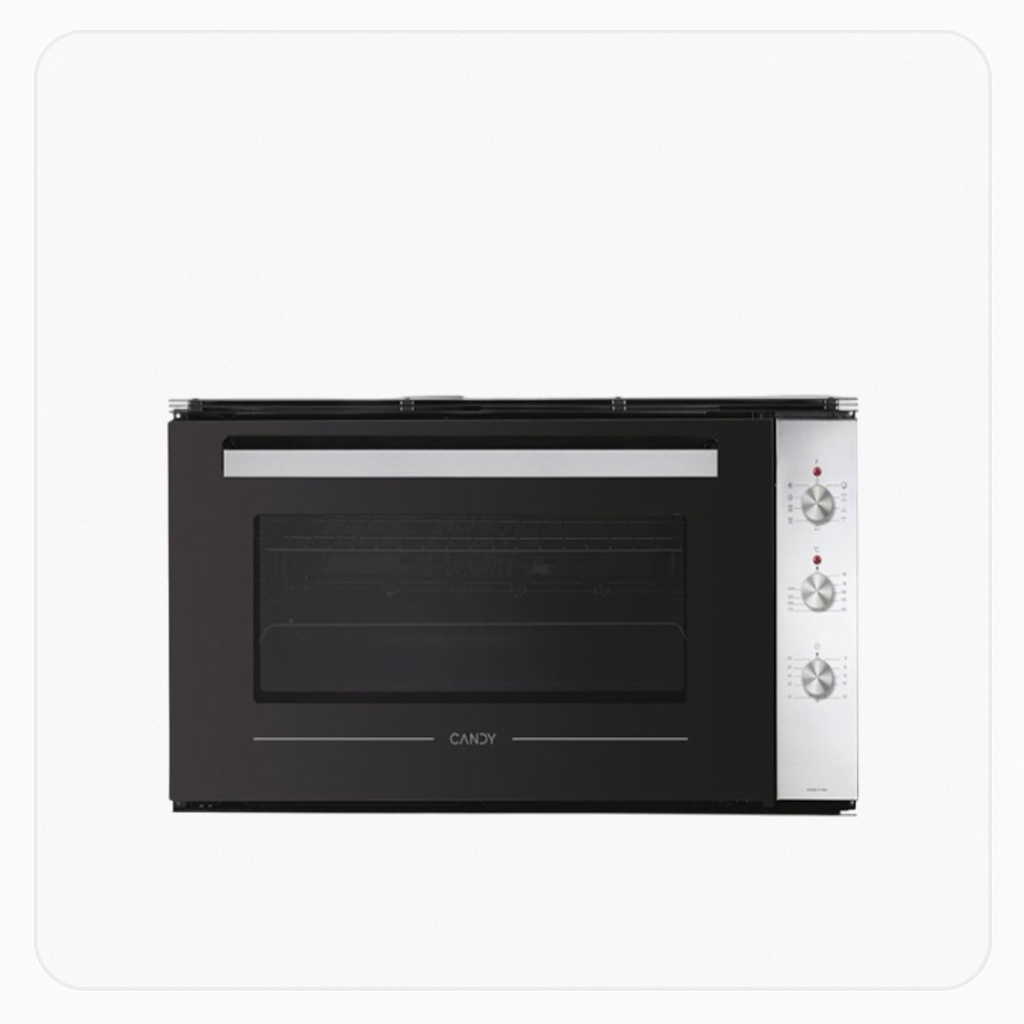 Candy Built-In Electric Oven 90cm 9 Functions Stainless Steel Grill Timer Safety – FCE943LX