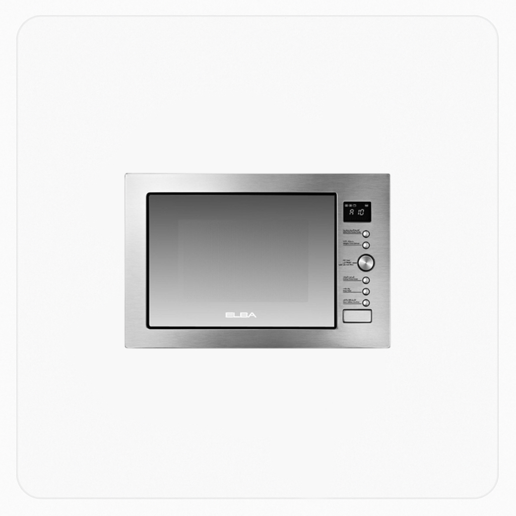 ELBA Built-in Microwave with Grill – 34L – Stainless Steel | LUX34 HI