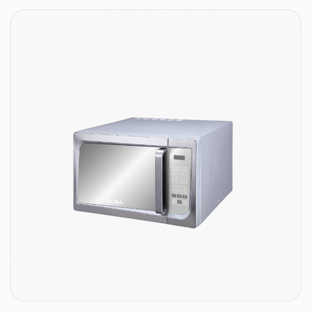 Elba Microwave 25L Grill Digital Display Stainless Steel
