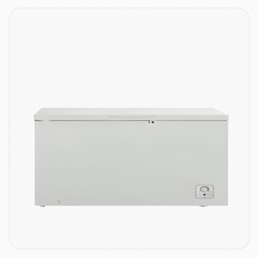 Fisher Chest Freezer – Capacity 17.7 Cu Ft / 500 Liters – Color White – Model FCF-500MLV