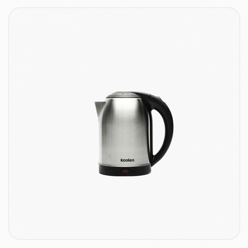 Koolen Electric Kettle Stainless Steel 2L - 2200W