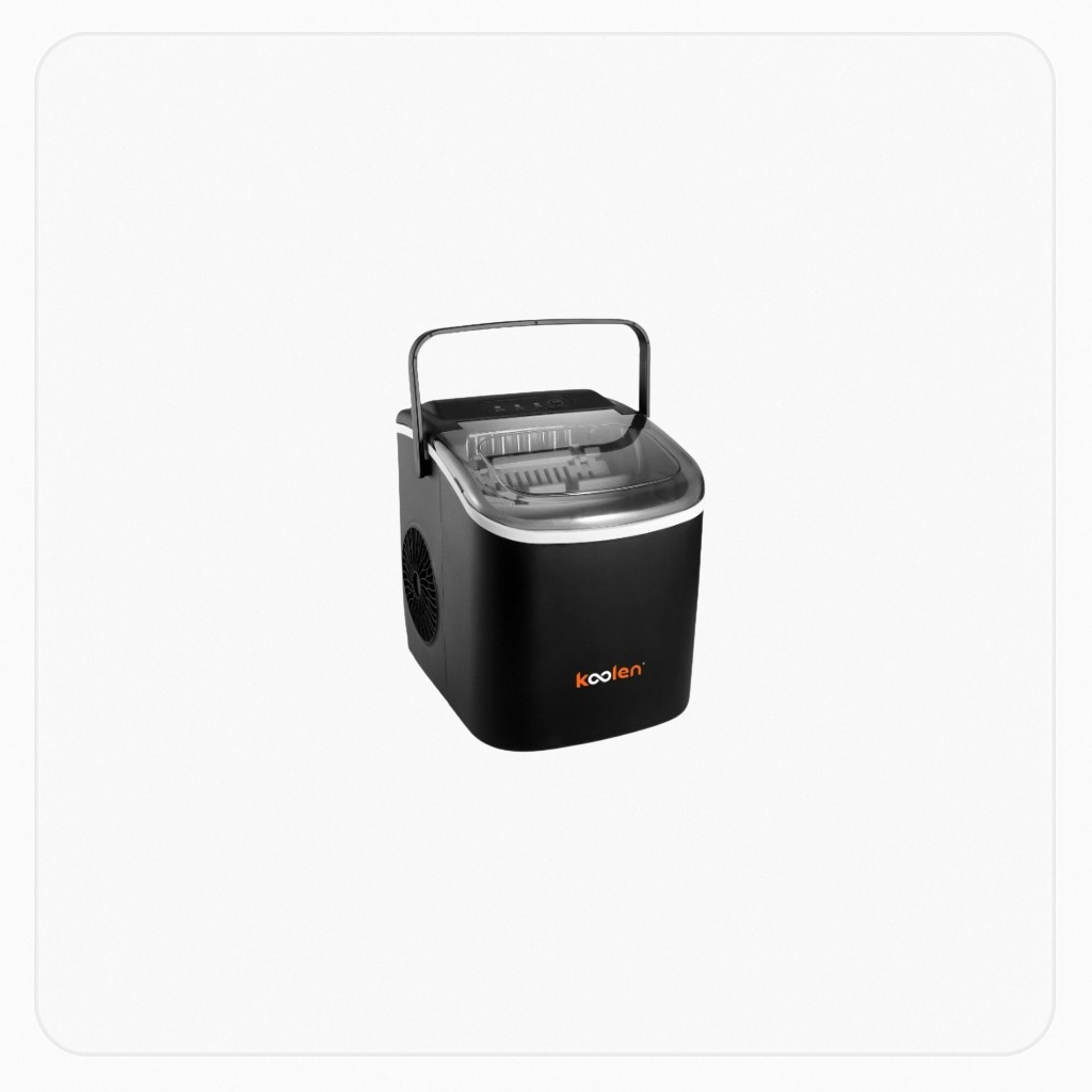 Koolen Ice Maker – 1.2L – Black – 12kg Daily Output