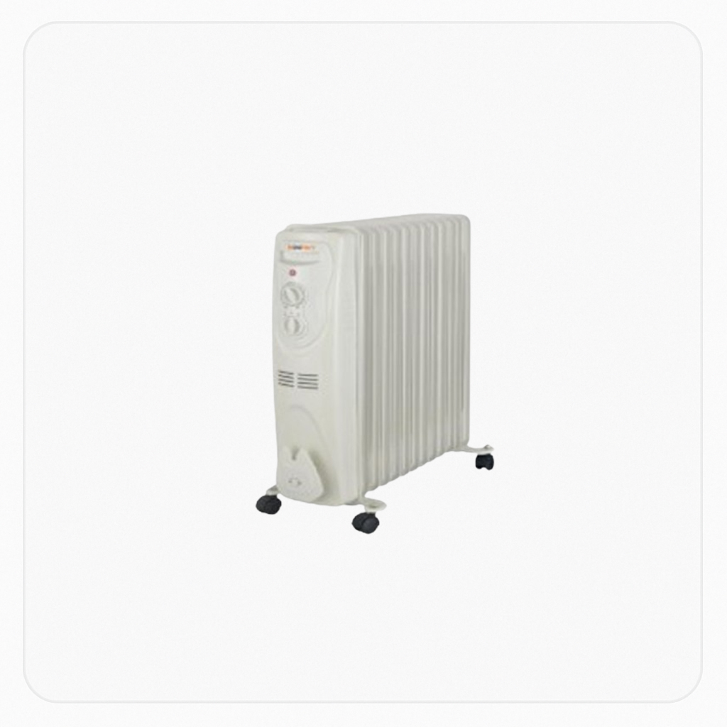 Oil Heater – Koolen 13 Fins 2500W - White
