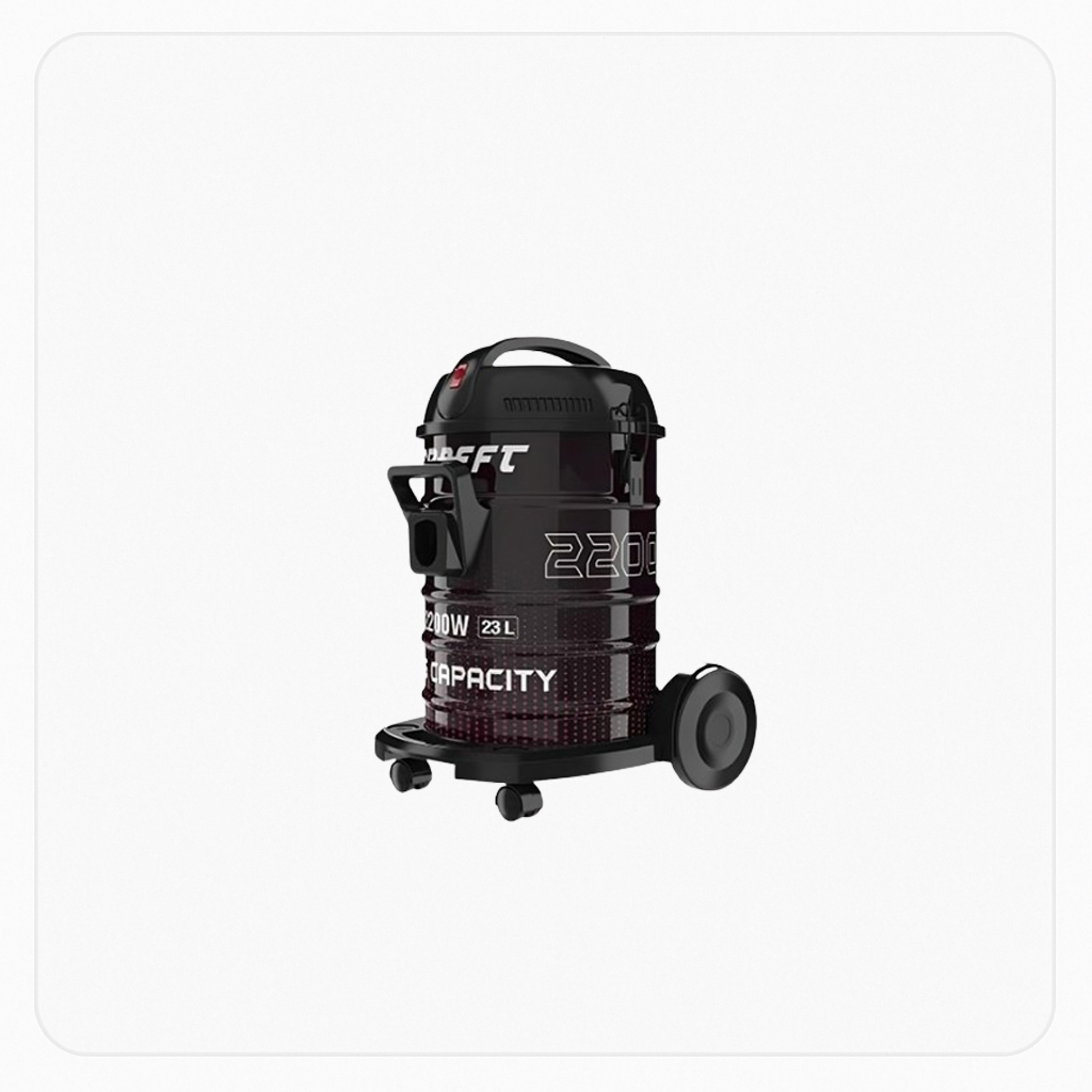 Craft Barrel Vacuum Cleaner – 2200W – 23L – Black