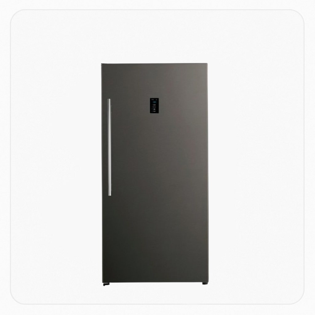 ثلاجة كرافت باب واحد إنفرتر – سعة 21.1 قدم – لون فضي غامق – موديل CRK21URSDINV 
