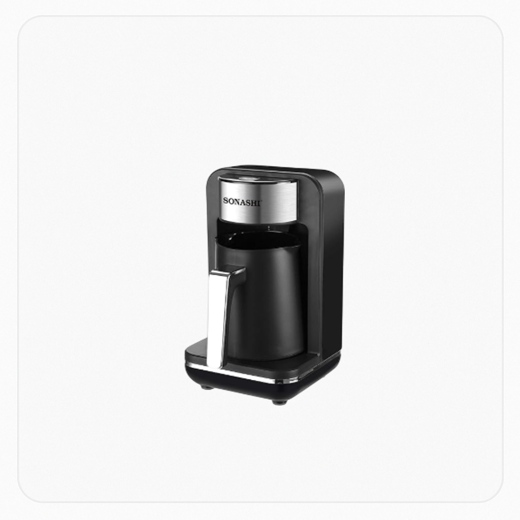 Koolen Turkish Coffee Maker – 480W – 500ml – Black/Silver