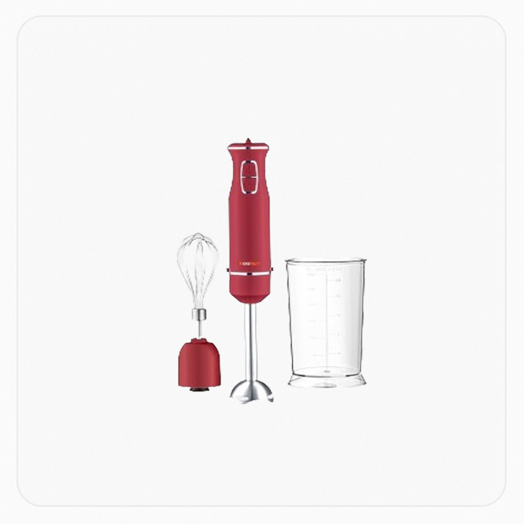 Hand Blender – Koolen 2 in 1 500W - Red