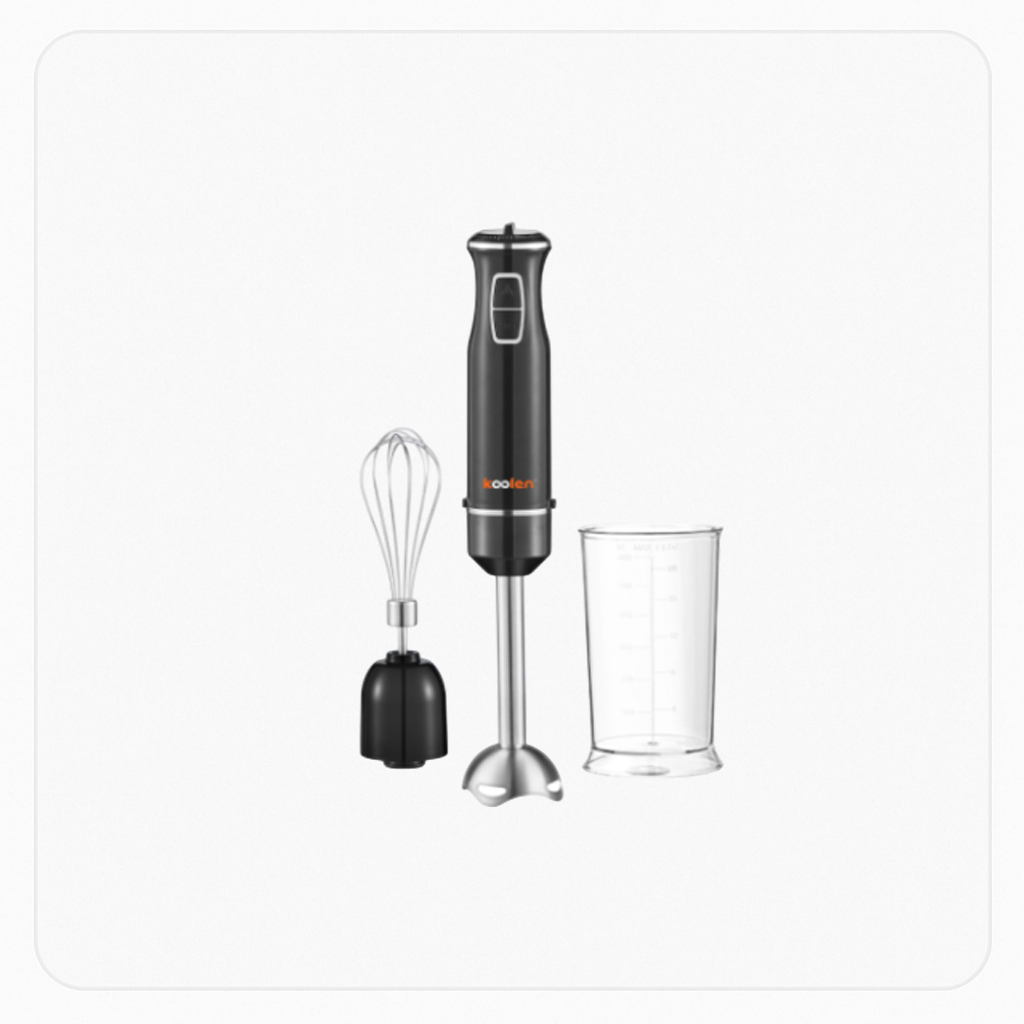Koolen Hand Blender 2 In 1 500W ,BLACK