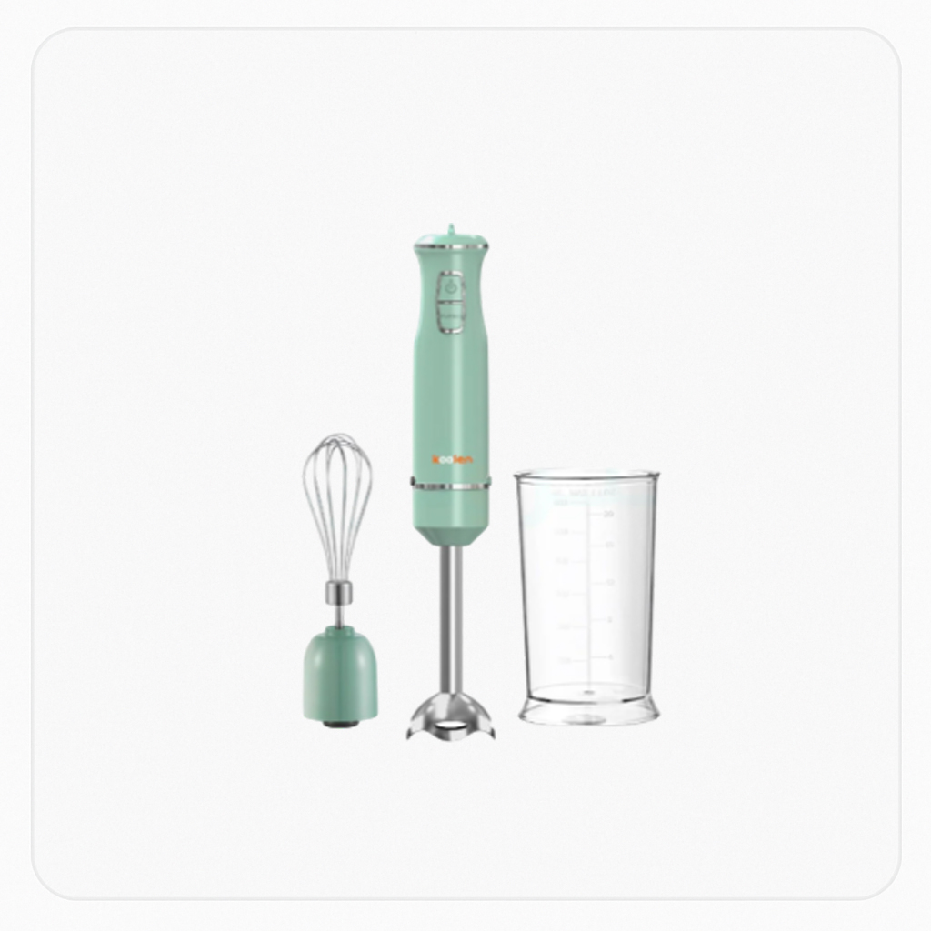Koolen Hand Blender 2 In 1 500W ,GREEN