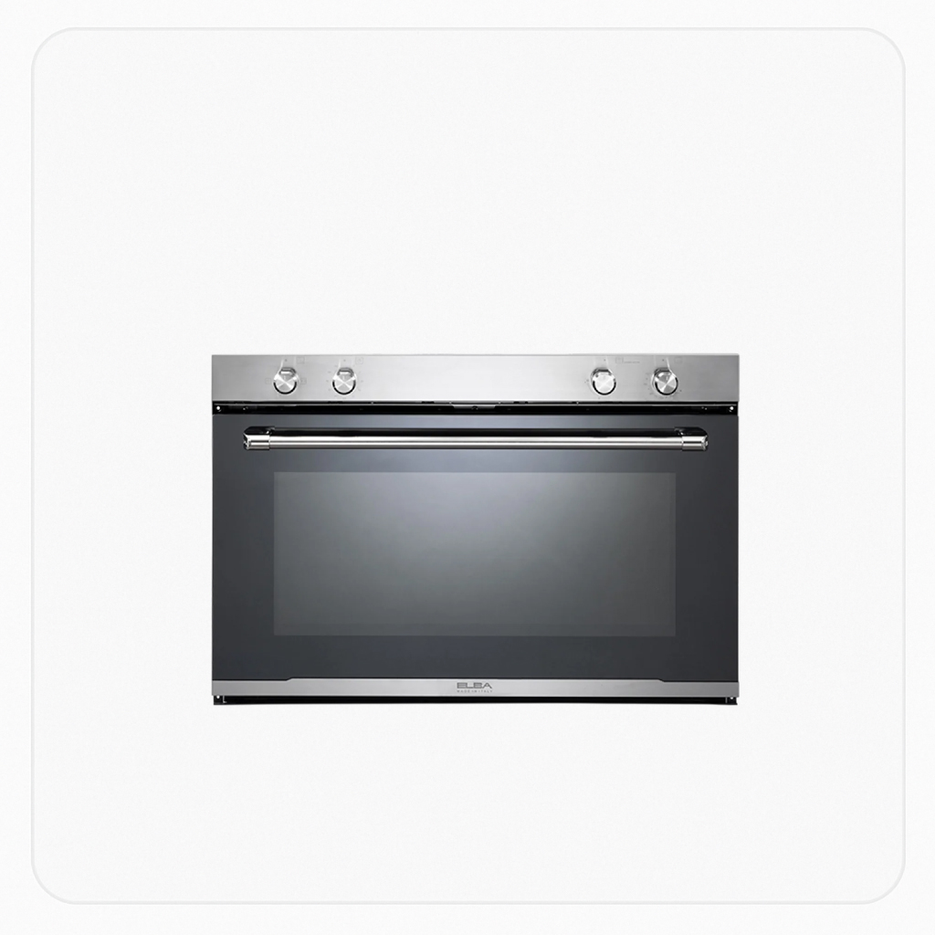Elba Built-In Gas Oven 90cm 6 Functions 141L Stainless Steel – AS140-G94ICK