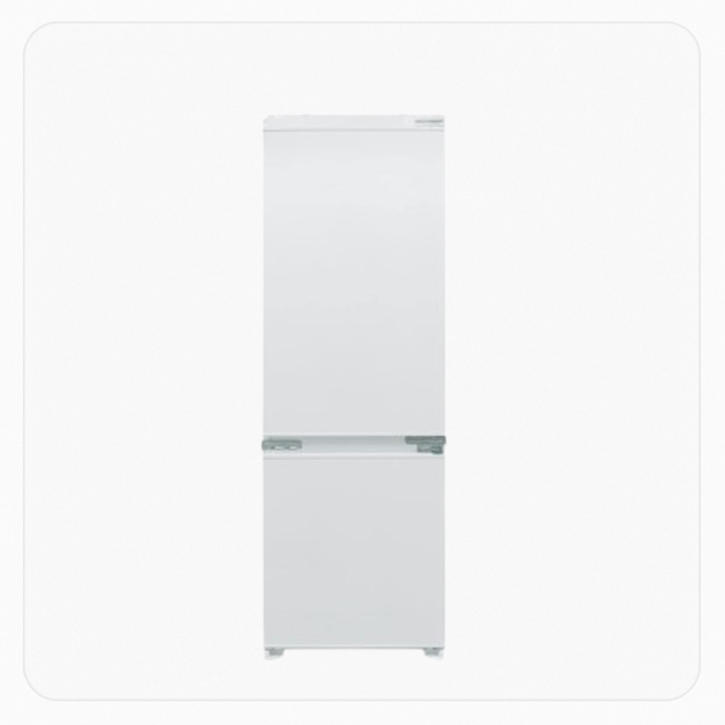 Elba Built-In Refrigerator 180L + 63L Freezer White – ELBA177