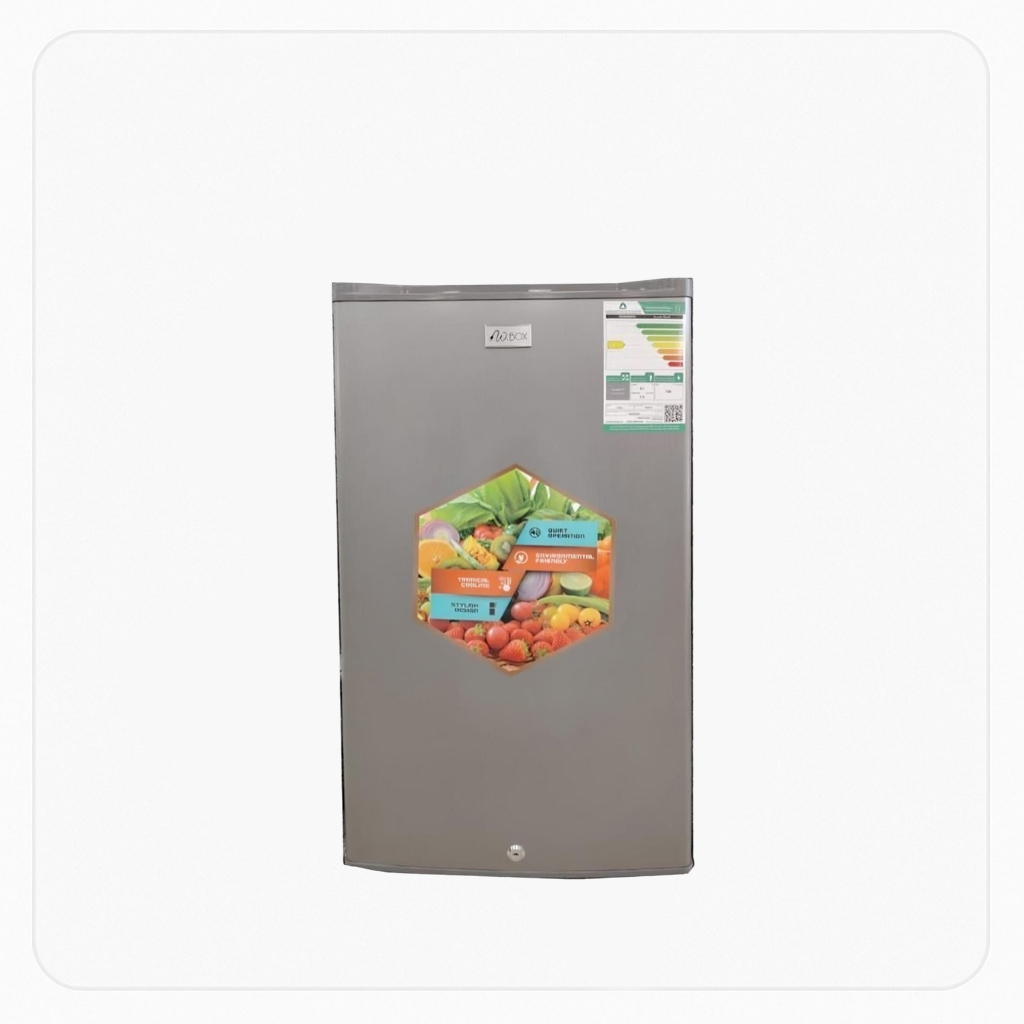 W.Box Single Door Refrigerator – 3.2 cu.ft – Silver