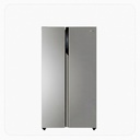 Haier Side-by-Side Refrigerator Inverter – Capacity 17.8 Cu Ft / 504 Liters – Silver Color – Model HRF-668SS